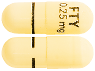 Gilenya 250 mcg Capsules
