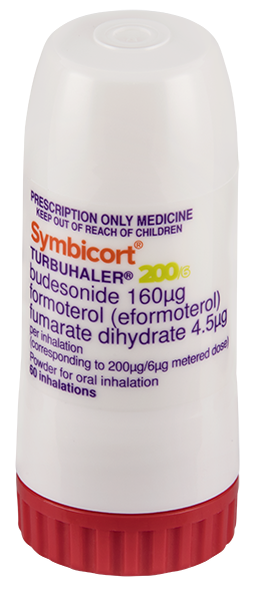 Symbicort 200/6 mcg per dose Turbuhaler