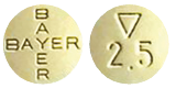 Xarelto 2.5 mg Tablets