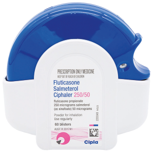 Fluticasone Salmeterol Ciphaler 250 mcg/50 mcg Powder for inhalation