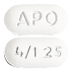 APO-Perindopril/Indapamide 4 mg/1.25 mg Tablets