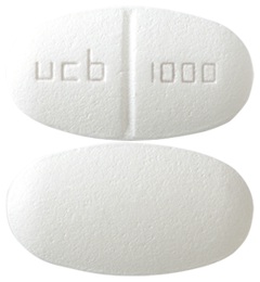 Keppra Oral 1 g Tablets