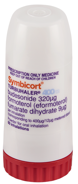 Symbicort 400/12 mcg per dose Turbuhaler