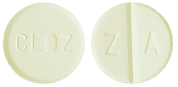 Clozaril 100 mg Tablets