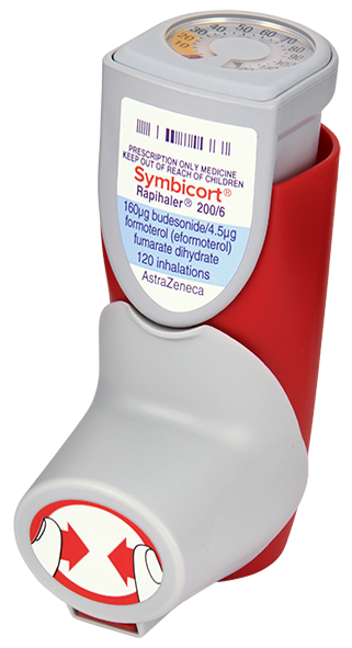 Symbicort Rapihaler 200/6 mcg Metered dose inhaler
