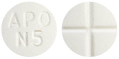 APO-Nebivolol 5 mg Tablets