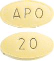 NNA-Pantoprazole (was APO-Pantoprazole) 20 mg Tablets