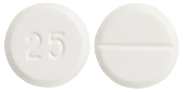 Sandoz Lamotrigine 25 mg Tablets