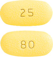 Telmisartan/HCT Sandoz 80/25 mg Tablets