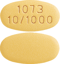 Xigduo XR 10 mg/1000 mg Tablets