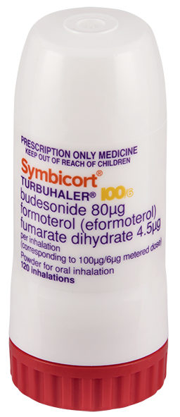 Symbicort 100/6 mcg per dose Turbuhaler