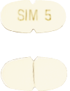 Simvastatin Sandoz 5 mg