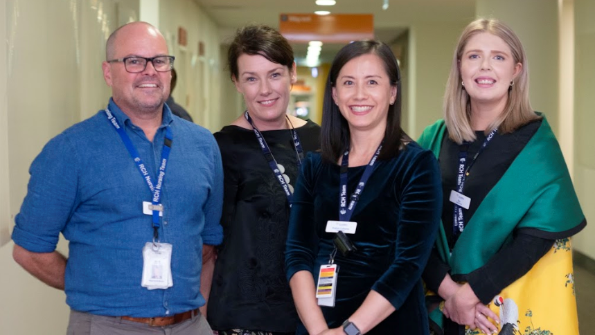 The Transition Support Services team at the Royal Children's Hospital Melbourne