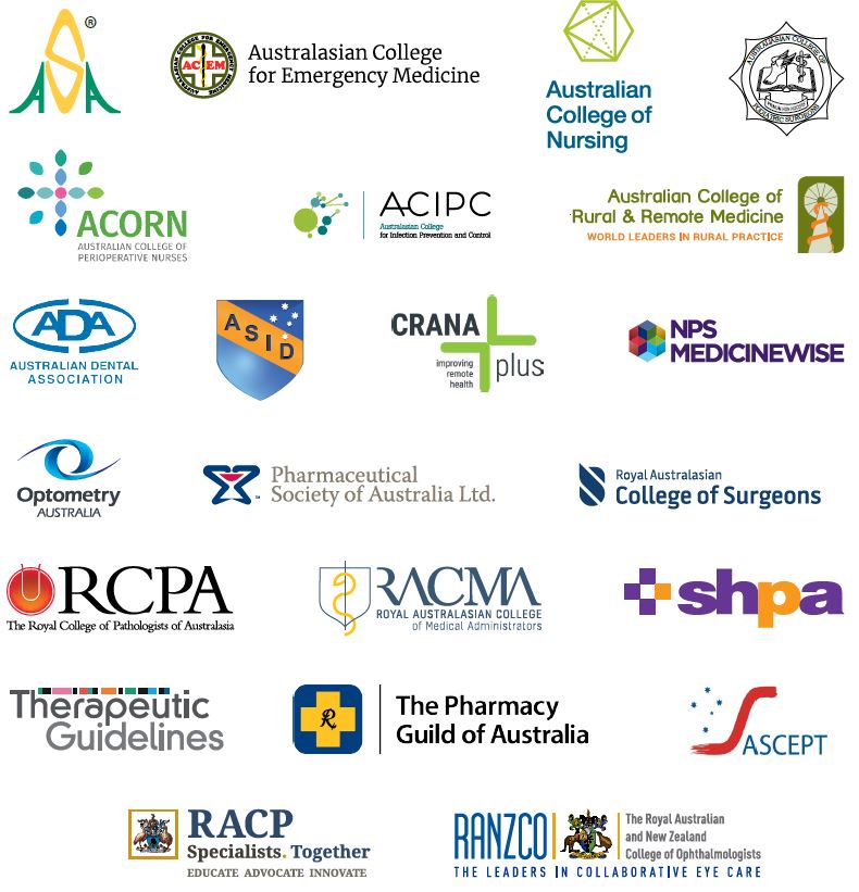 Combined image of endorsement organisation logos