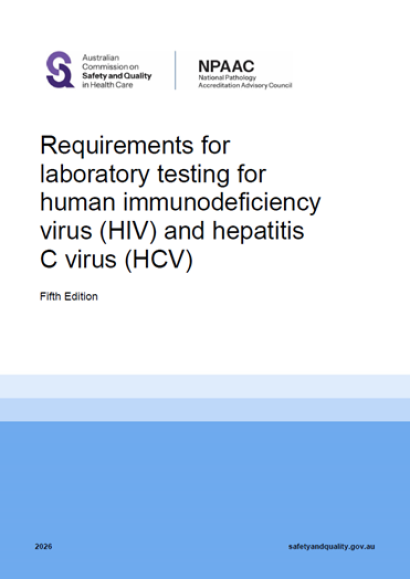 Requirements for laboratory testing for human immunodeficiency virus (HIV) and hepatitis C virus (HCV) (Fifth Edition, 2025)