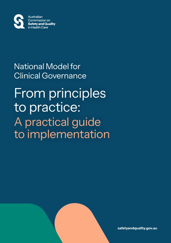 Thumbnail image for the 2026 National Model for Clinical Governance Implementation Guide