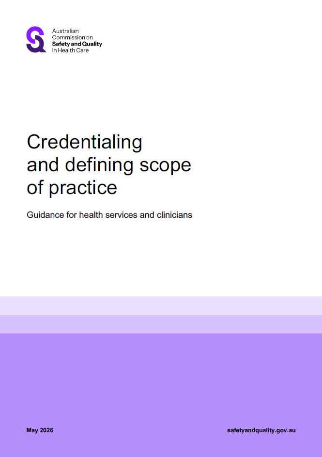 Thumbnail image for the credentialing and defining scope of practice guidance