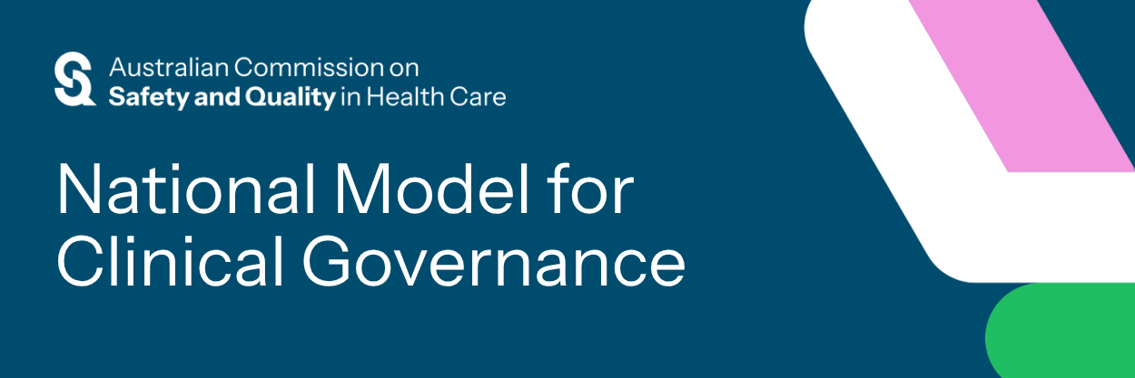 Newsletter banner - National Model for Clinical Governance Campaign