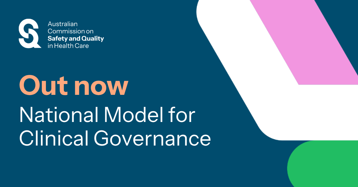 Social tile for National Model for Clinical Governance Campaign - banner