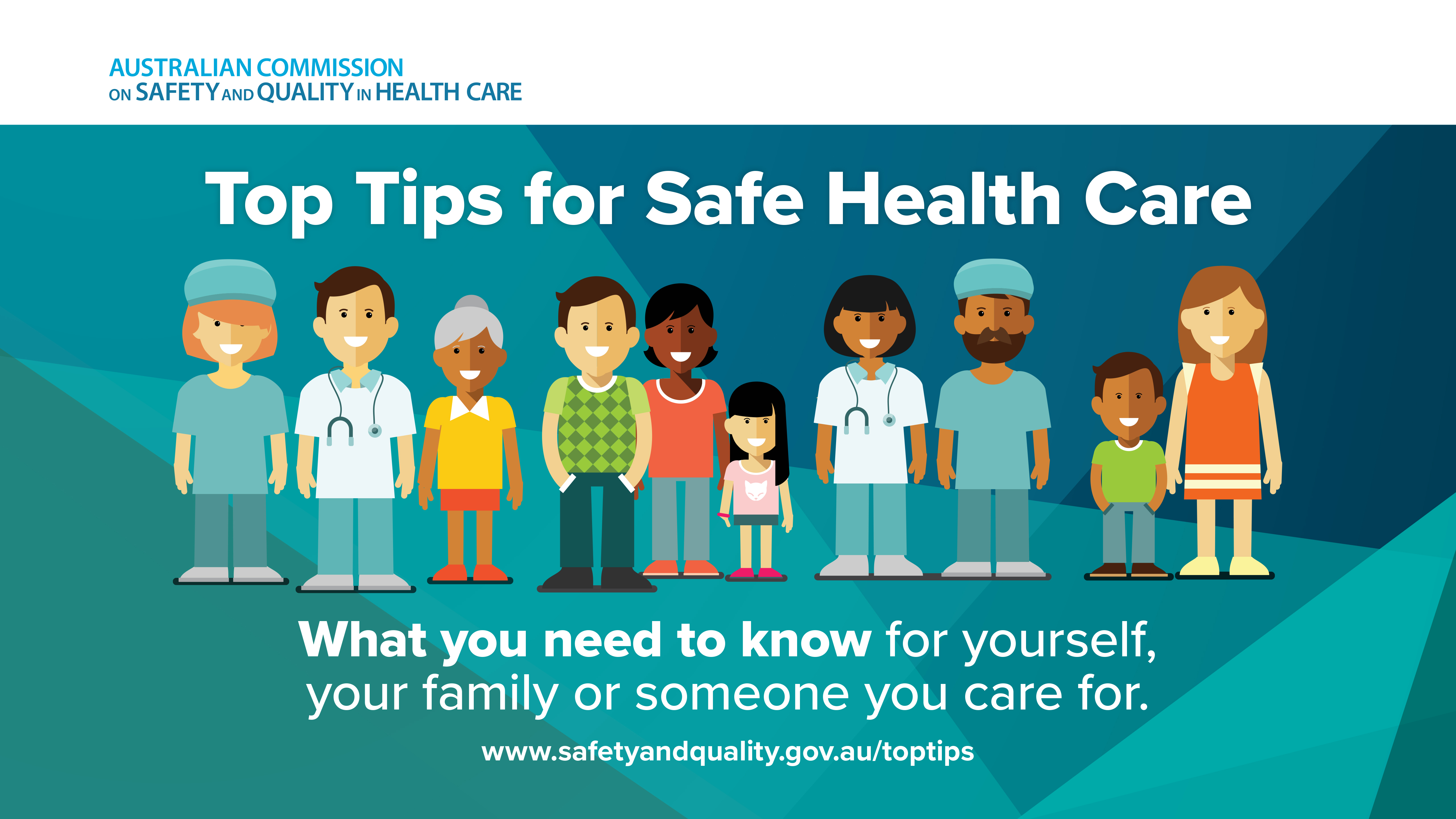 Digital signage Top tips for safe health care poster PWC May 2020