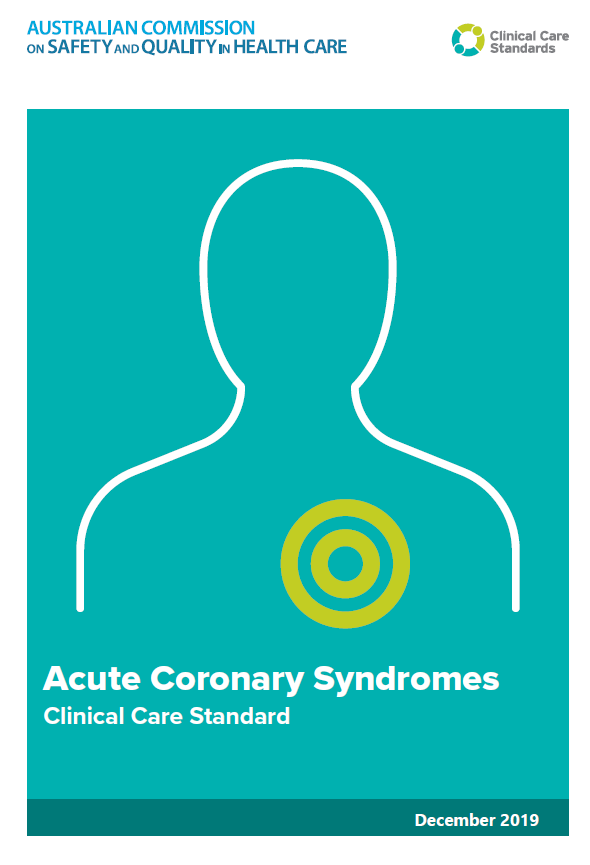 Cover image of the Acute Coronary Syndromes Clinical Care Standard