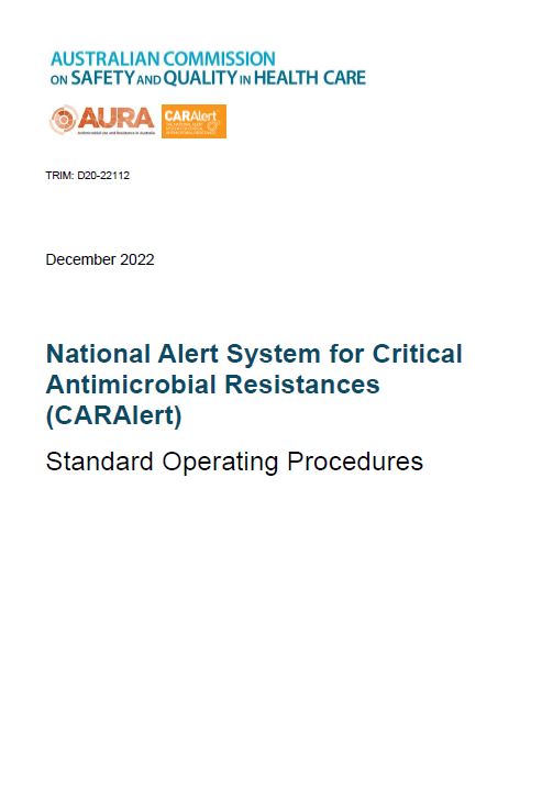 CARAlert Standard Operating Procedures