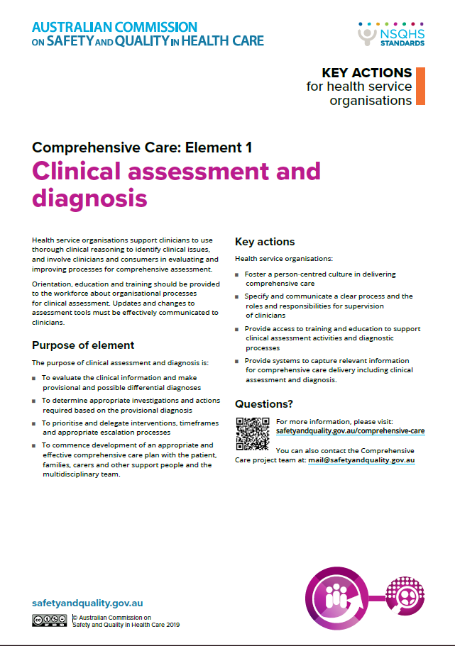 Comprehensive-care-actions-for-HSO-Clinical-assessment-and-diagnosis-cover-Sep-2019