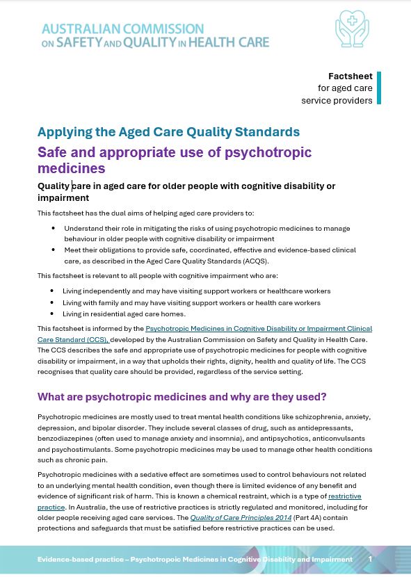 image of fact sheet cover page