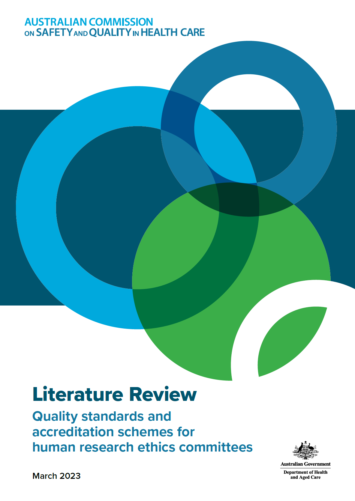 Literature Review - Quality standards and accreditation schemes for human research ethics committees