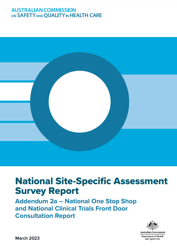 National Site‑Specific Assessment Survey Report