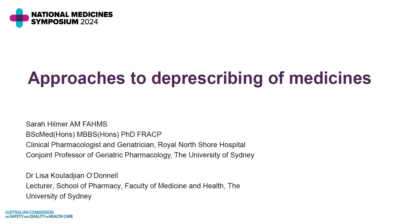 approaches to depresribing