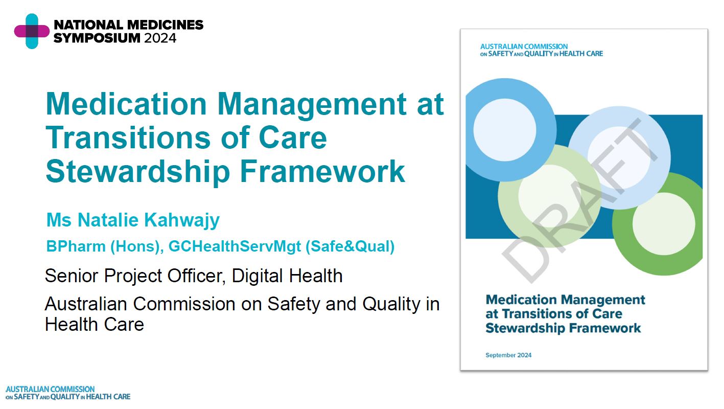 Medication Management at Transitions of Care Stewardship Framework