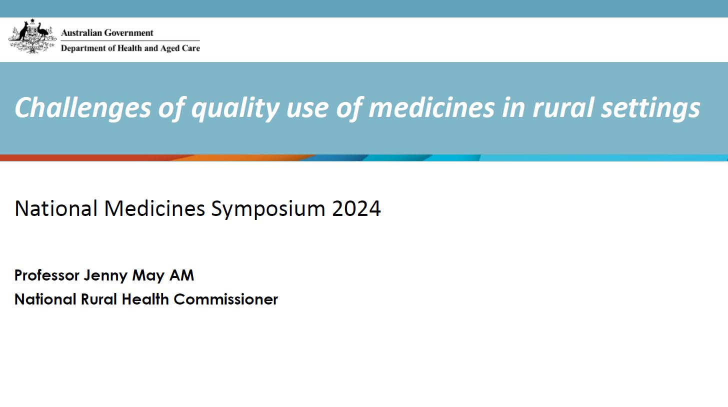 Quality use of medicines