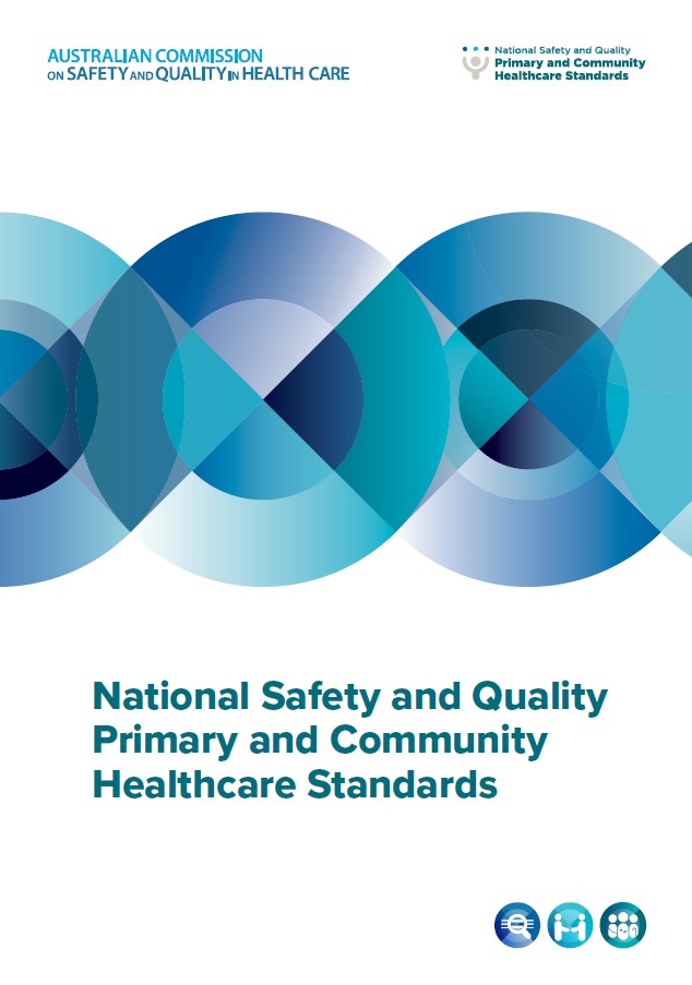 Cover page - National Safety and Quality Primary and Community Healthcare Standards