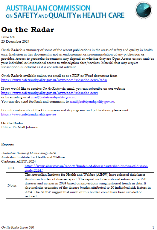 Image of On the Radar Issue 680