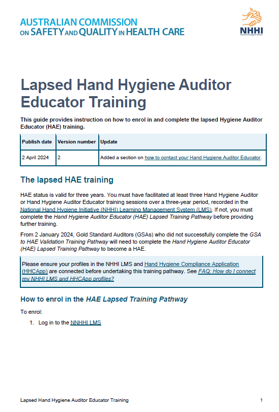 thumbnail_-_nhhi_hand_hygiene_auditor_educator_lapsed_training_pathway_user_guide