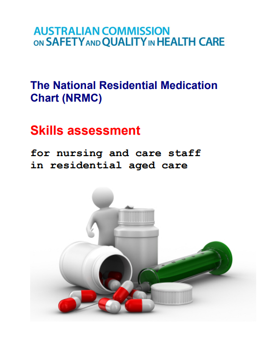 NRMC skills assessment for nursing and care staff
