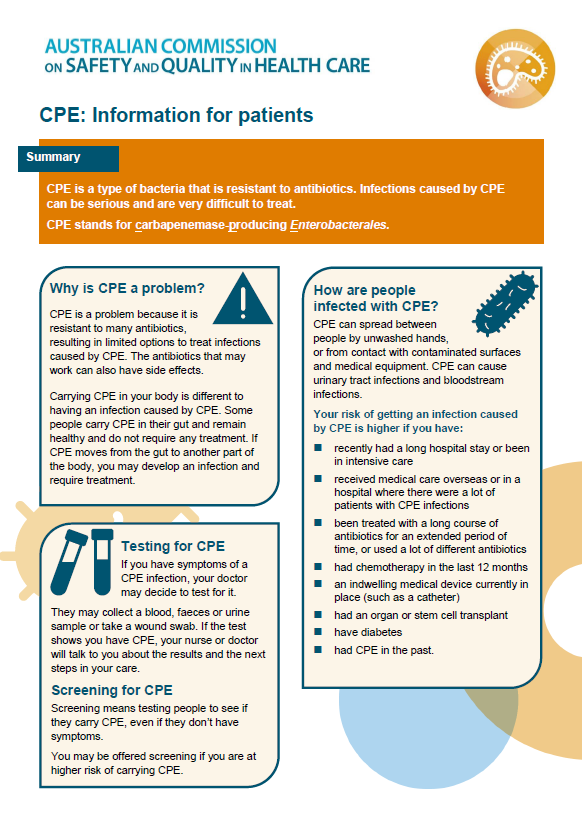 Thumbnail CPE Information for patients
