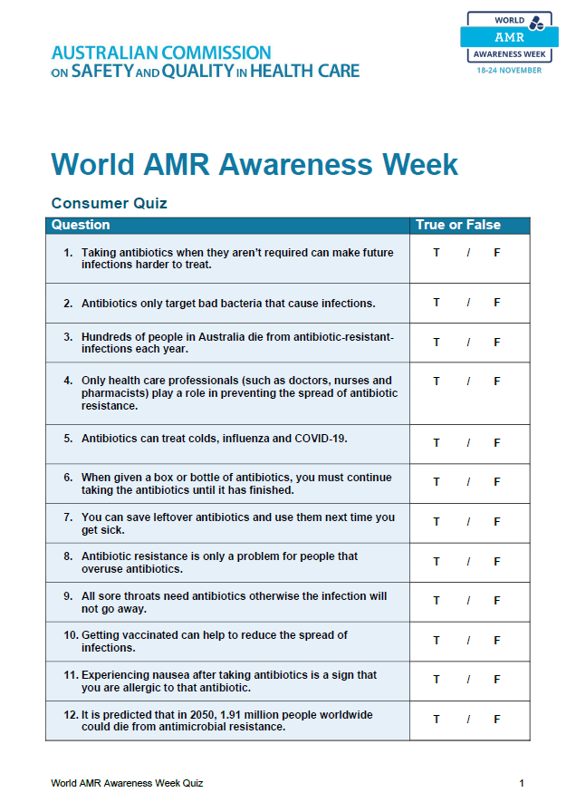 Thumbnail for World AMR Awareness Week