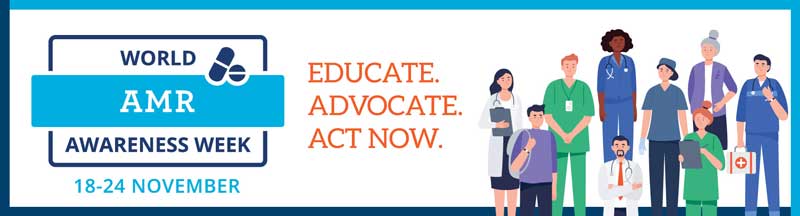 Thumbnail for World AMR Awareness Week Web banner