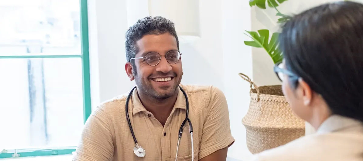 Decorative only image - GP smiling