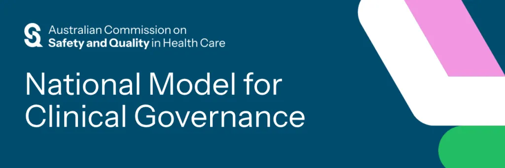 Newsletter banner - National Model for Clinical Governance Campaign