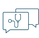 Receives care icon