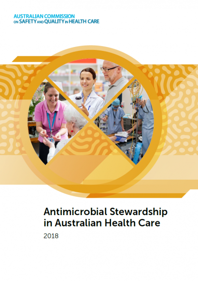 Cover of the report showing a number of clinicians in different settings.