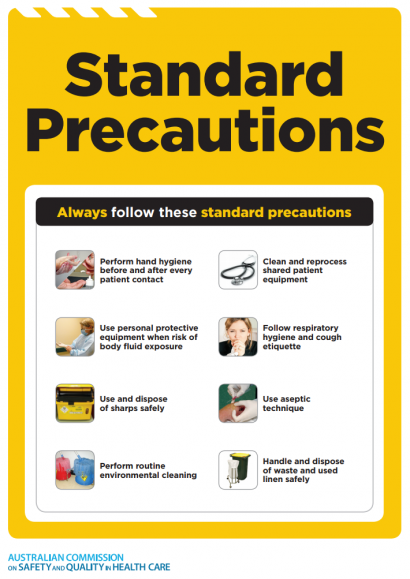 Approach 3 - Standard precautions photo