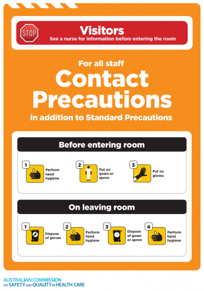 Approach 4 Contact Precautions Icon