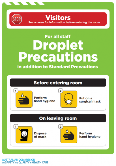 Approach 4 Droplet Precautions Icon Australian Commission On Safety approach-4-droplet-precautions-icon-australian-commission-on-safety
