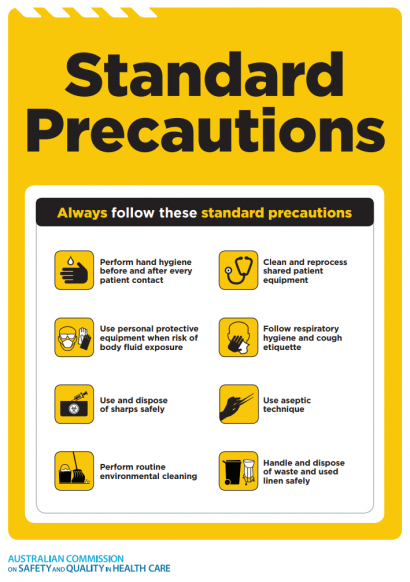 Approach 4 - Standard Precautions Icon
