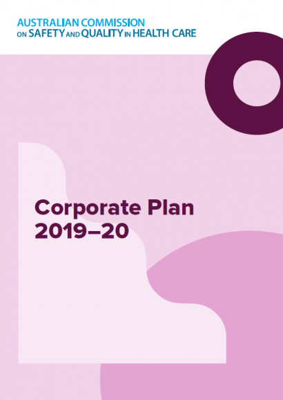 ACSQHC Corporate Plan 2019-20