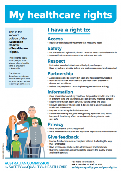 Charter Healthcare Rights - A4 - accessible